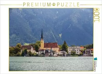 Calvendo Puzzle Laurentiuskirche in Tegernsee, Oberbayern 1000 Teile, 64&times;48cm