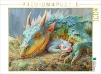 CALVENDO Puzzle Drachen 1000 Teile Lege-Gr&ouml;&szlig;e 64x48cm Foto-Puzzle f&uuml;r...