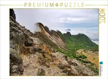 Calvendo Puzzle Gunung Sibayak 1000 Teile, 64&times;48cm