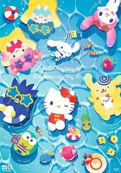 Trefl Hello Kitty Summer Vibes Puzzle 1000 Teile Premium Plus (12067)