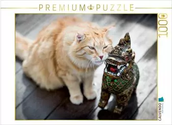 Calvendo Puzzle &bdquo;Der Gl&uuml;cksdrache" 1000 Teile, 64&times;48cm