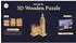 ROBOTIME Rolife Big Ben 3D-Holzpuzzle mit Beleuchtung (TG507)