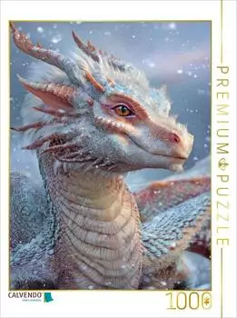 Calvendo Puzzle "Erwachte Drachen | Drachenportrait" 1000 Teile, 64&times;48cm