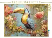 CALVENDO Puzzle Dschungeltiere Wunderwelt 1000 Teile Lege-Gr&ouml;&szlig;e 64 &times; 48 cm