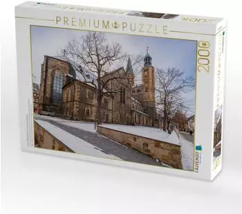 Calvendo Puzzle Goslar, Marktkirche St. Cosmas und Damian im Winter, 2000 Teile, 90&times;67cm