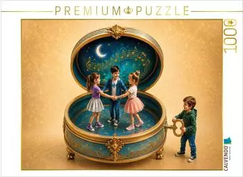 Calvendo Puzzle &bdquo;Wenn die Musik tanzt" 1000 Teile, 64&times;48cm