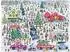 galison Michael Storrings Christmas Tree Farm 1000-Teile Folienpuzzle (9780735375840)