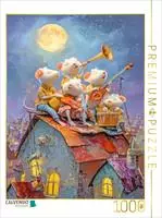 CALVENDO Puzzle Wenn die Nacht hereinbricht 1000 Teile Lege-Gr&ouml;&szlig;e 64 &times; 48 cm