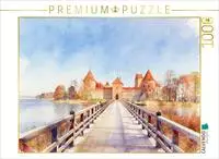 CALVENDO Puzzle Wasserburg Trakai 1000 Teile Lege-Gr&ouml;&szlig;e 64 &times; 48 cm...