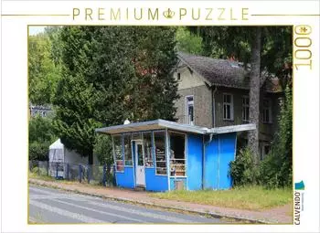 Calvendo Foto-Puzzle Historischer DDR-Kiosk in Buckow, M&auml;rkische Schweiz, 1000 Teile, 64&times;48cm