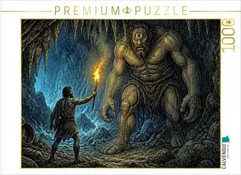 Calvendo „In der Höhle des Polyphem" Puzzle 1000 Teile, 64×48cm