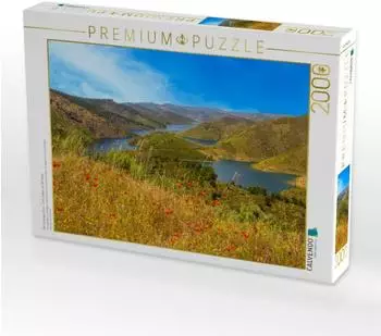 Calvendo Puzzle &bdquo;Der Schlangenfluss &ndash; Juni-Zauber am Rio Sabor" 2000 Teile, 90&times;67cm