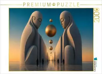 Calvendo Puzzle "Das Geheimnis der Kugel" 2000 Teile, 90&times;67cm