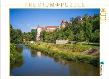 Calvendo Puzzle &bdquo;Bautzen &ndash; Blick &uuml;ber die Spree zum Burgwasserturm", 1000 Teile, 64x48cm
