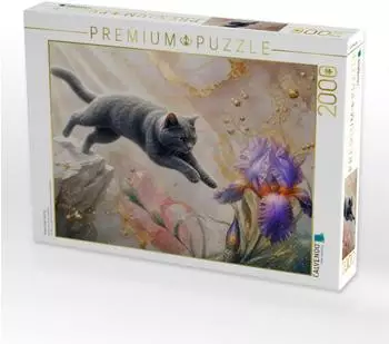 Calvendo Puzzle "Wagemutige Sprung" 2000 Teile, 90&times;67cm