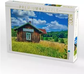 Calvendo Puzzle "Bahnhof Reichertshofen" 2000 Teile, 90&times;67cm