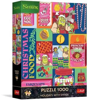 Trefl Shrek Weihnachten Premium Plus Puzzle 1000 Teile (12166)