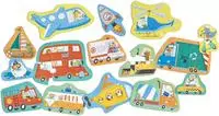 Hape Puzzle wunderbare Fahrzeuge