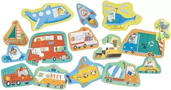 HaPe Wunderbares Fahrzeug-Puzzle (142357214)