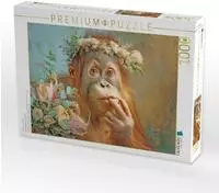 CALVENDO Puzzle Dschungeltiere Wunderwelt 1000 Teile Lege-Gr&ouml;&szlig;e 64 &times; 48 cm
