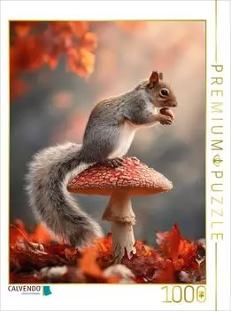 Calvendo Puzzle &bdquo;Ein K&ouml;nig auf seinem Herbstthron" 1000 Teile, 64x48cm