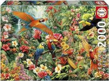 Educa Borr&aacute;s Birds of the Amazon Puzzle, 2000 Teile (20574)