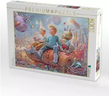 Calvendo Puzzle &bdquo;Meine verr&uuml;ckte Welt" 2000 Teile, 90&times;67cm