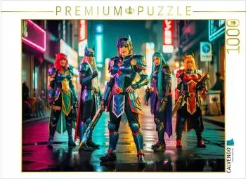 Calvendo Puzzle "Wenn Farbe zur R&uuml;stung wird, Cosplay mit Power" 1000 Teile, 64&times;48cm