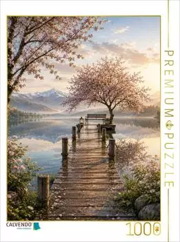 Calvendo Puzzle &bdquo;Fr&uuml;hling am See" 1000 Teile, 64&times;48cm