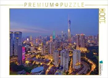 Calvendo Puzzle Sentral, Kuala Lumpur 1000 Teile 64&times;48cm