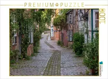 Calvendo Puzzle &bdquo;Auf dem Meere &ndash; Historisches L&uuml;neburg" 1000 Teile, 64&times;48cm