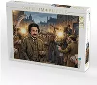 CALVENDO Puzzle 1919 Die Welt entdeckt Albert Einstein 1000 Teile Lege-Gr&ouml;&szlig;e...