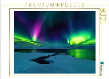 Calvendo Puzzle &bdquo;Langzeitbelichtung im hohen Norden" 1000 Teile, 64&times;48cm