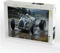 CALVENDO Puzzle Auto Union und Hans Stuck 1000 Teile Lege-Gr&ouml;&szlig;e 64 &times; 48 cm