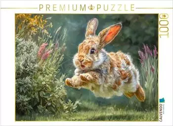 Calvendo Puzzle Kaninchenportraits 1000 Teile, 64&times;48cm