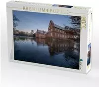CALVENDO Puzzle Eisiger Morgen am Schloss Herten 1000 Teile Lege-Gr&ouml;&szlig;e 64 &times;...