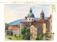 CALVENDO Puzzle Pontremoli 1000 Teile Lege-Gr&ouml;&szlig;e 64x48cm Foto-Puzzle f&uuml;r