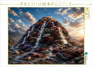 Calvendo Puzzle &bdquo;Die Stoffberge der Tr&auml;ume" 1000 Teile, 64x48cm