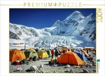 Calvendo &bdquo;Wo Atem Mut wird &ndash; Der Everest beginnt im Kopf" Puzzle 1000 Teile, 64x48cm