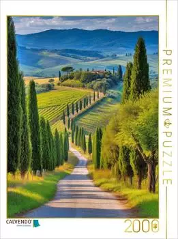 Calvendo Puzzle &bdquo;Mediterrane Gelassenheit in den Reben" 2000 Teile, 90&times;67cm