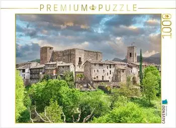 Calvendo Santa Pau Foto-Puzzle, 1000 Teile, 64x48cm