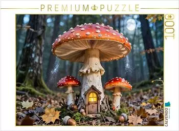 Calvendo Puzzle &bdquo;Das geheime Haus im Pilz" 1000 Teile, 64&times;48cm