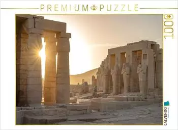 Calvendo Puzzle Das Ramesseum in Luxor, &Auml;gypten 1000 Teile, 64&times;48cm