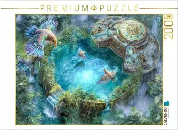 Calvendo Puzzle Fantasiekreaturen am Wasser, 2000 Teile, 90x67cm