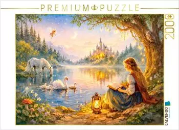 Calvendo Puzzle „Besuch im Märchenwunderland