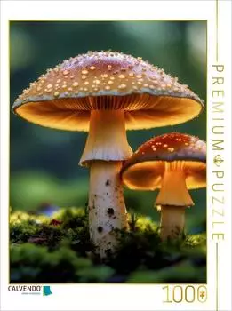Calvendo Bunte Vielfalt der Natur | Champignons Puzzle 1000 Teile, 64&times;48cm