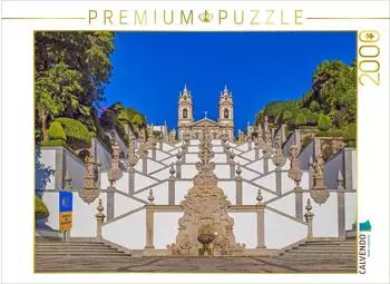 Calvendo Puzzle "Stufe f&uuml;r Stufe zum Himmel &ndash; Die heilige Treppe von Braga" 2000 Teile, 90&times;67cm