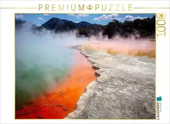 Calvendo Puzzle Champagne Pool, Wai-O-Tapu, 1000 Teile, 64x48cm