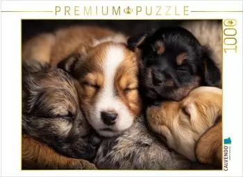 Calvendo Foto-Puzzle "Sanfte Seelen in pelzigem Gewand" 1000 Teile, 64x48cm