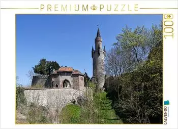 Calvendo Puzzle &bdquo;Friedberg in Hessen vom Frankfurter Taxifahrer" 1000 Teile, 64&times;48cm